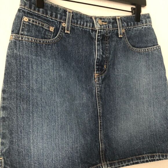 Roxy basic dark blue denim mini shirt - Picture 5 of 10